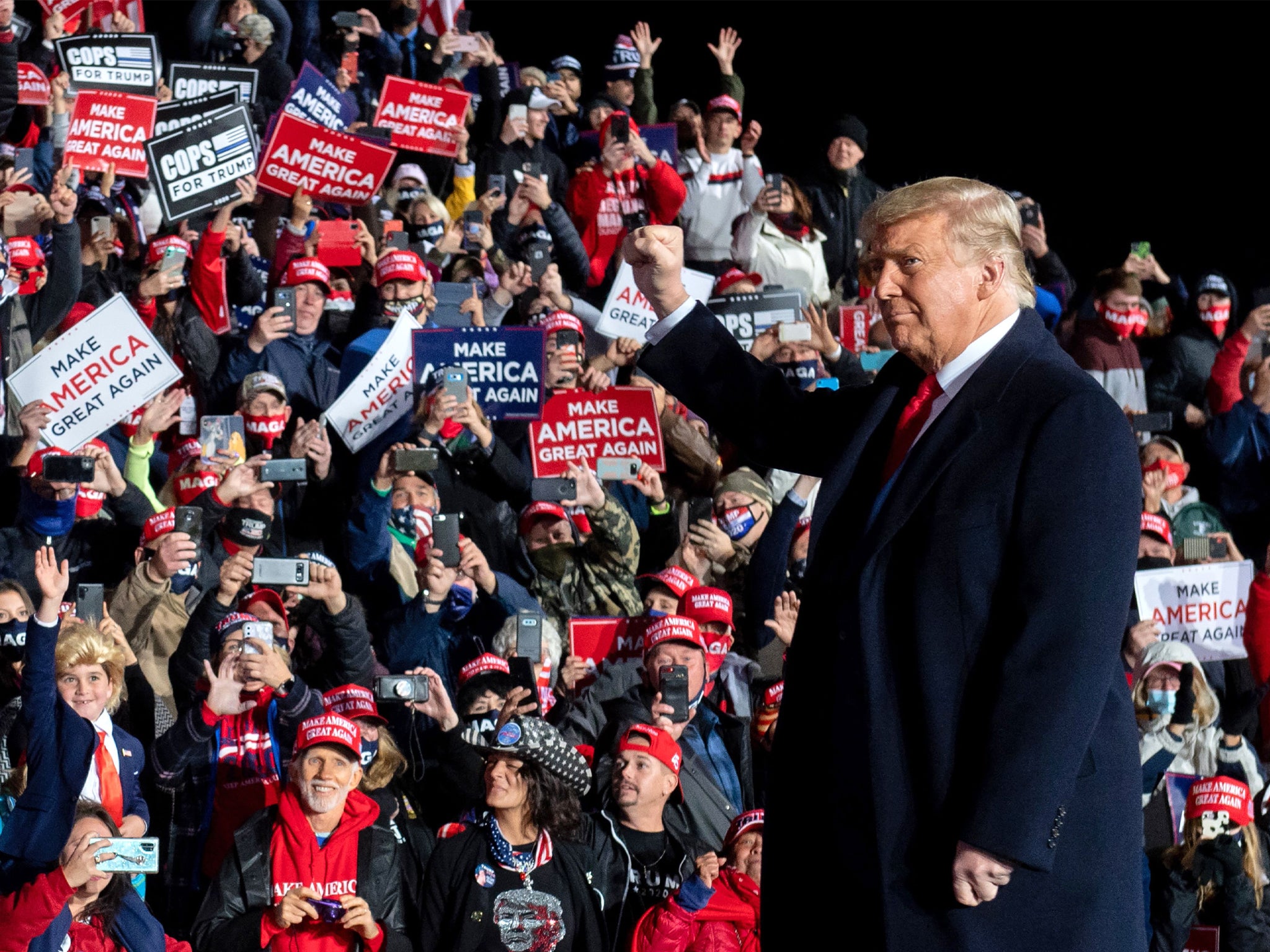 Trump Holds Rally In Pennsylvania Instead Of Final Debate Prep Ahead Of ...